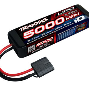5000 mAh 7.4 Volt 2-Cell LiPo Battery