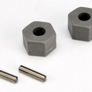 Traxxas 12 mm Tall-Offset Wheel Hubs with Pins (2) TRX 3654