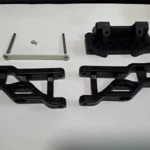 Traxxas Heavy Duty Front Suspension Arms (Black) (2) 3631x with Bulkhead & Pins